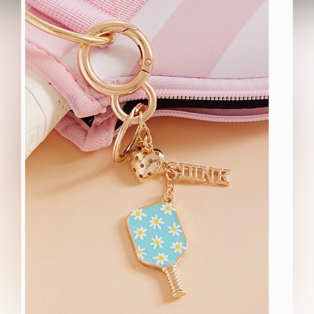 Bag Charm sports pickleball enamel
